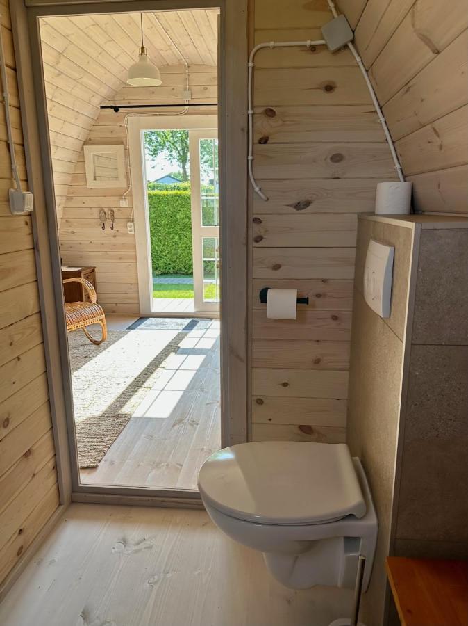 Lodge, Een Super Knus Tiny House, Nabij Vaarwater En Haven! Belt-Schutsloot Екстериор снимка