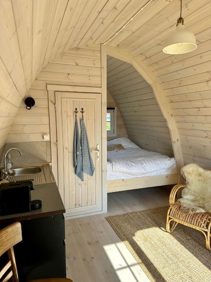 Lodge, Een Super Knus Tiny House, Nabij Vaarwater En Haven! Belt-Schutsloot Екстериор снимка